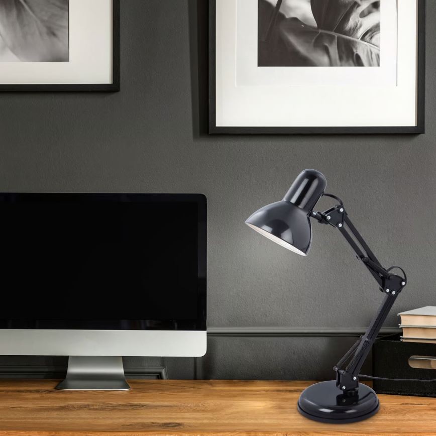 Brilo - Lampada da tavolo PIXA 1xE14/25W/230V nera