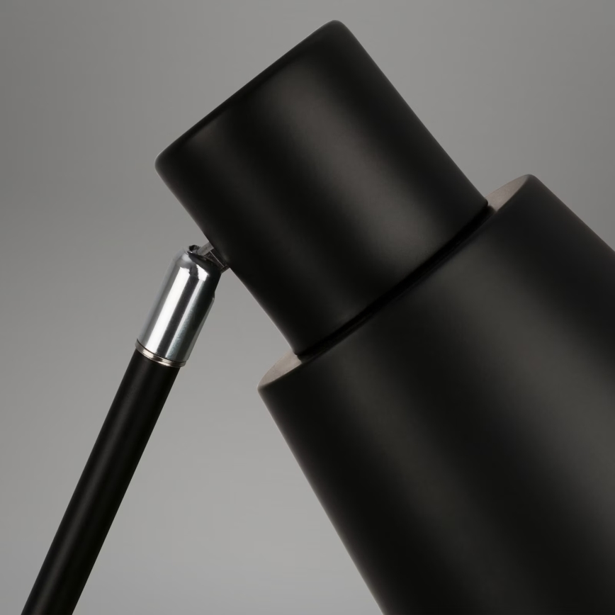 Brilo - Lampadaire 1xE27/10W/230V noir