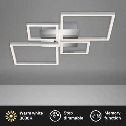 Brilo - Lampadario a plafone LED dimmerabile FRAME LED/44W/230V