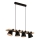 Brilo - Lampadario a sospensione con filo TALLE 4xE27/40W/230V albero di caucciù