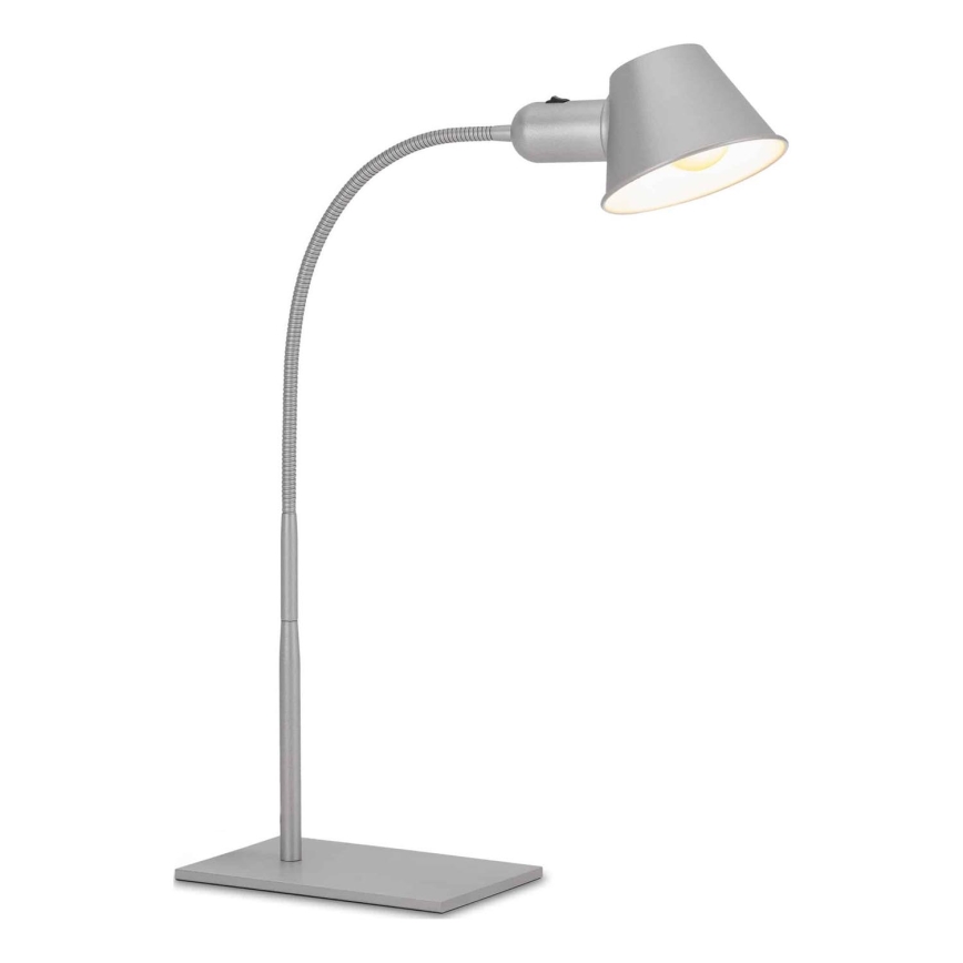 Brilo - Lampe de table 1xE27/10W/230V, finition chrome mat