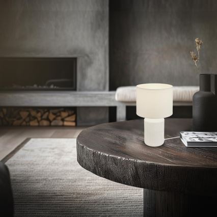 Brilo - Lampe de table INO 1xE14/10W/230V blanche