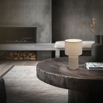 Brilo - Lampe de table INO 1xE14/10W/230V marron