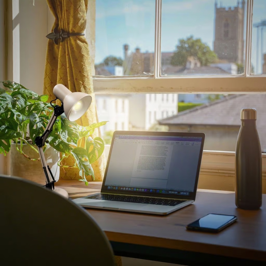 Brilo - Lampe de table PIXA 1xE14/25W/230V beige