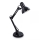Brilo - Lampe de table PIXA 1xE14/25W/230V noire
