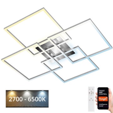 Brilo - LED dimmbare Deckenleuchte FRAME LED/50W/230V 2700-6500K Wi-Fi Tuya + Fernbedienung