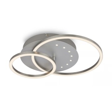 Brilo - LED-dimmbare Deckenleuchte LED/26W/230V 3000K mattchrom