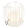 Brilo - LED Dimmerabile rechargeable per esterni lampada da tavolo LED/2W/5V IP44 bianco