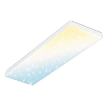 Brilo - Panneau en saillie à intensité variable FRAMELESS LED/28W/230V 3000-6500K Wi-Fi Tuya + télécommande