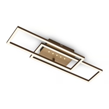 Brilo - Plafoniera dimmerabile LED/30W/230V 3000K marrone