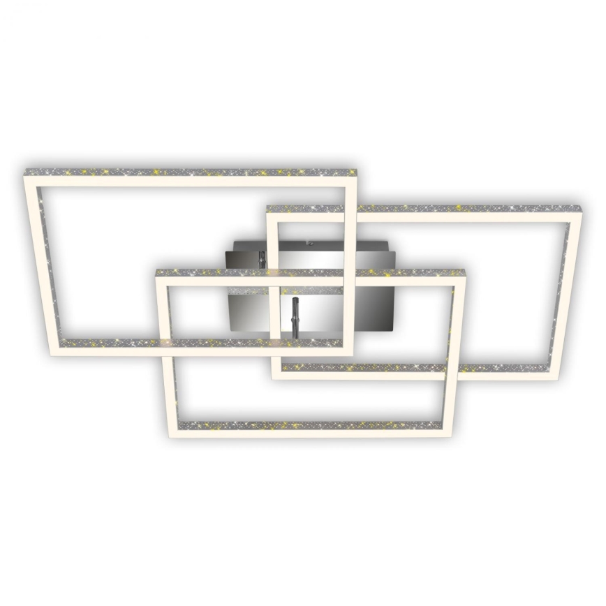 Brilo - Plafoniera LED dimmerabile FRAME LED/57W/230V 3000K cromo opaco