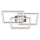 Brilo - Plafoniera LED dimmerabile FRAME LED/57W/230V 3000K cromo opaco