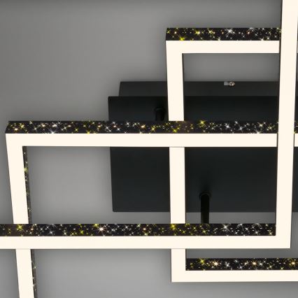Brilo - Plafoniera LED dimmerabile FRAME LED/57W/230V 3000K nero