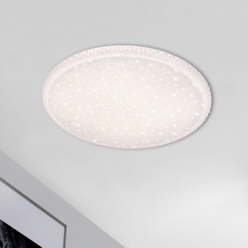 Brilo - Plafoniera LED dimmerabile LED/48W/230V 3000/4000/6500K Ø 60 cm + telecomando