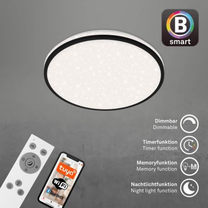 Brilo - Plafoniera LED dimmerabile STARRY SKY LED/24W/230V 3000-6500K Wi-Fi Tuya + telecomando