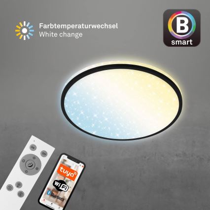 Brilo - Plafoniera LED dimmerabile STARRY SKY LED/24W/230V 3000-6500K Wi-Fi Tuya + telecomando