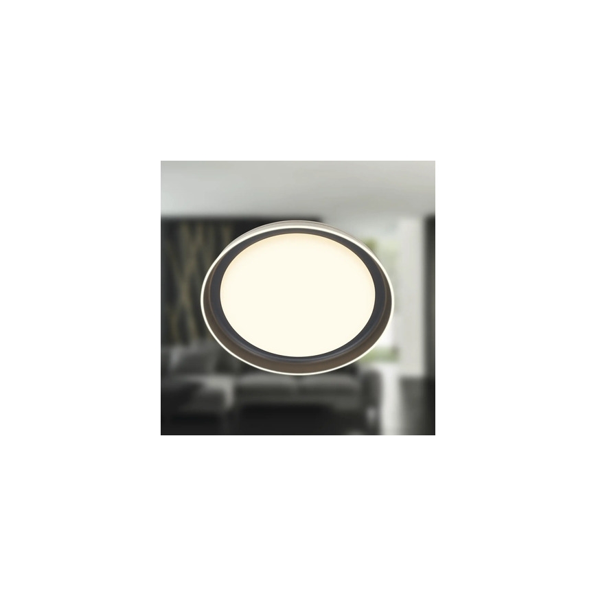 Brilo - Plafoniera LED IJUS, 24W, 230V, 3000K, Ø 43 cm