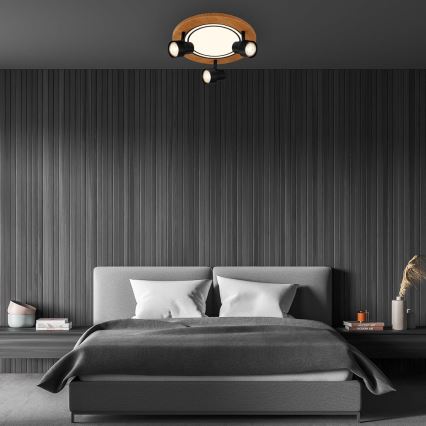 Brilo - Plafoniera LED LED/12W/230V + 3xGU10/9W 3000K