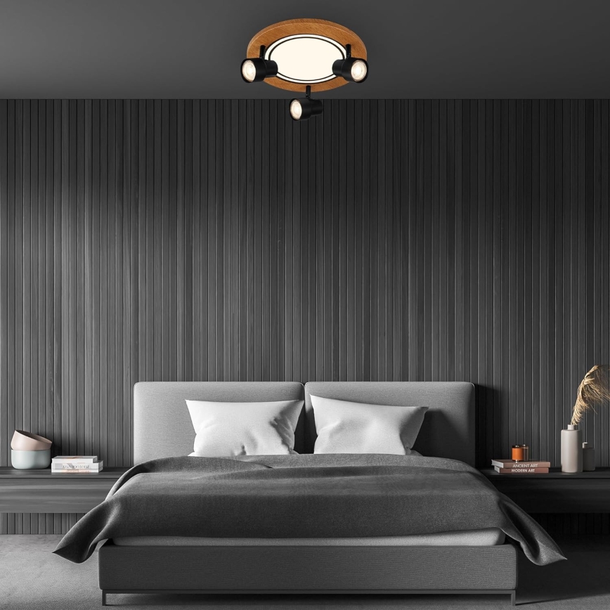 Brilo - Plafoniera LED LED/12W/230V + 3xGU10/9W 3000K
