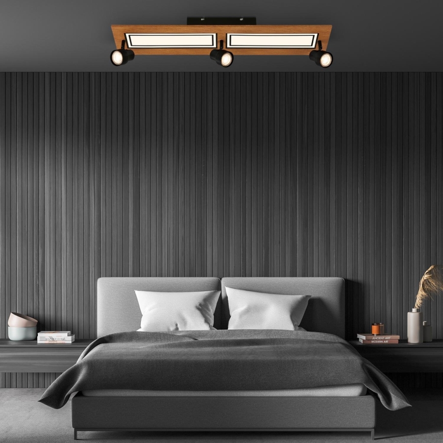 Brilo - Plafoniera LED LED/24W/230V + 3xGU10/9W 3000K