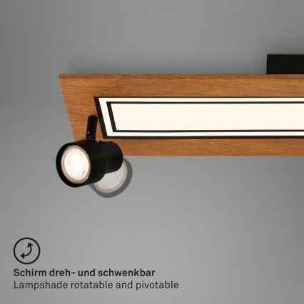 Brilo - Plafoniera LED LED/24W/230V + 3xGU10/9W 3000K