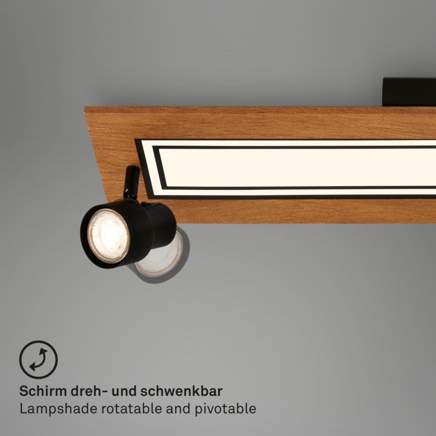 Brilo - Plafoniera LED LED/24W/230V + 3xGU10/9W 3000K