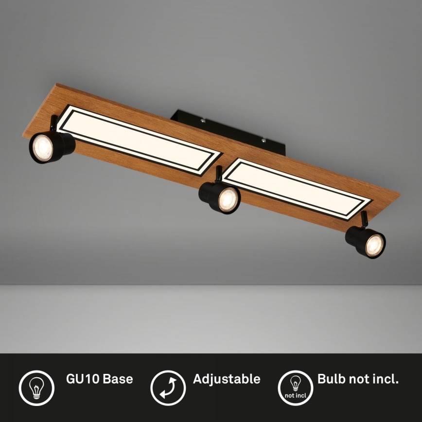 Brilo - Plafoniera LED LED/24W/230V + 3xGU10/9W 3000K