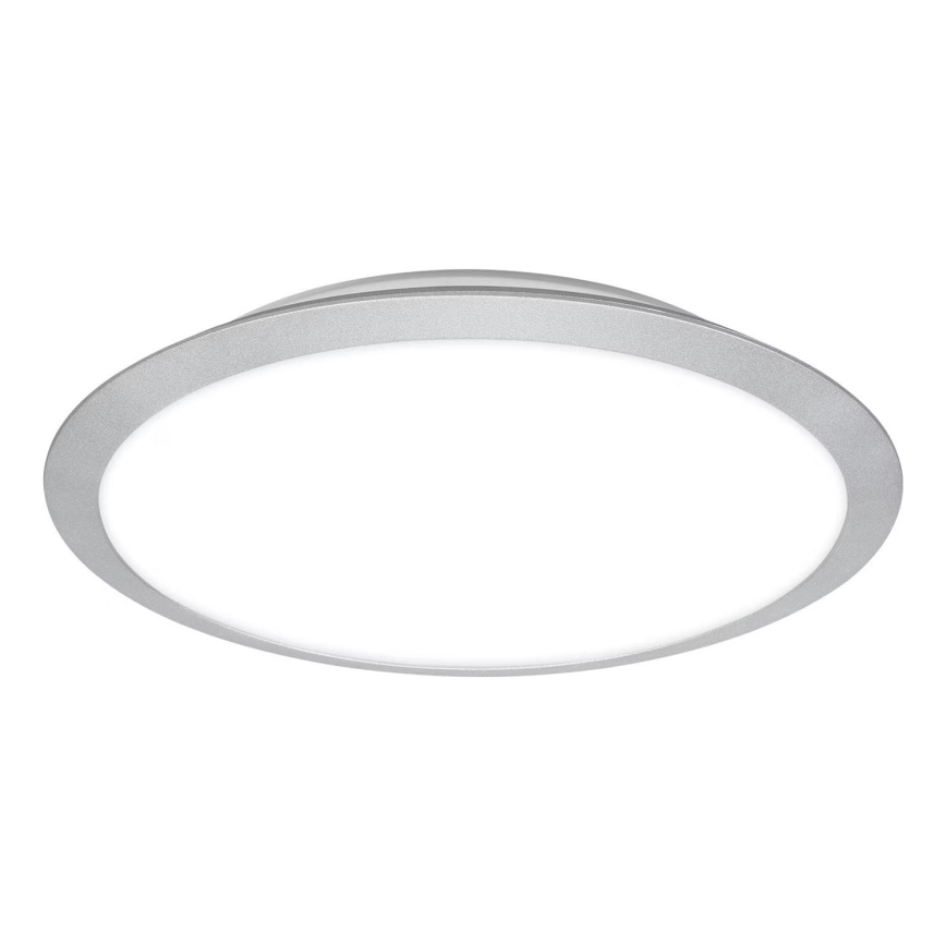 Brilo - Plafoniera LED per bagno CTS LED/21W/230V 3000/4000K IP44 Ø 37 cm, cromo satinato