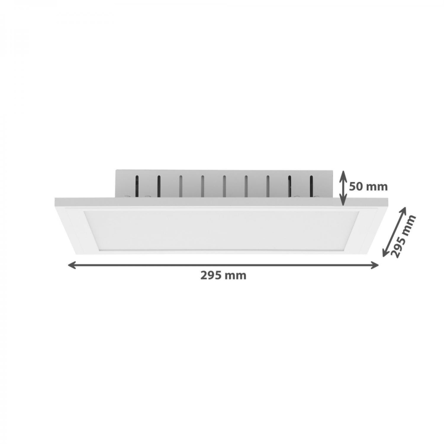 Brilo - Plafoniera LED RGB dimmerabile COLOUR LED/15W/230V 3000-6500K + telecomando