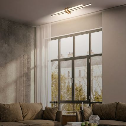 Brilo - Plafoniera LED TINKA, 30W, 230V, 3000K, nera