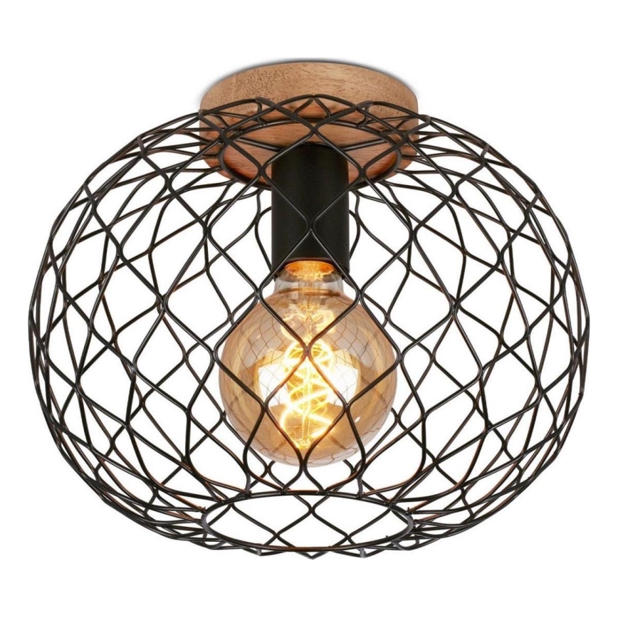 Brilo - Plafoniera WINKI 1xE27/40W/230V albero di caucciù