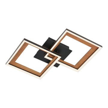 Brilo - Plafonnier à intensité variable FRAME 2xLED/11W/230V