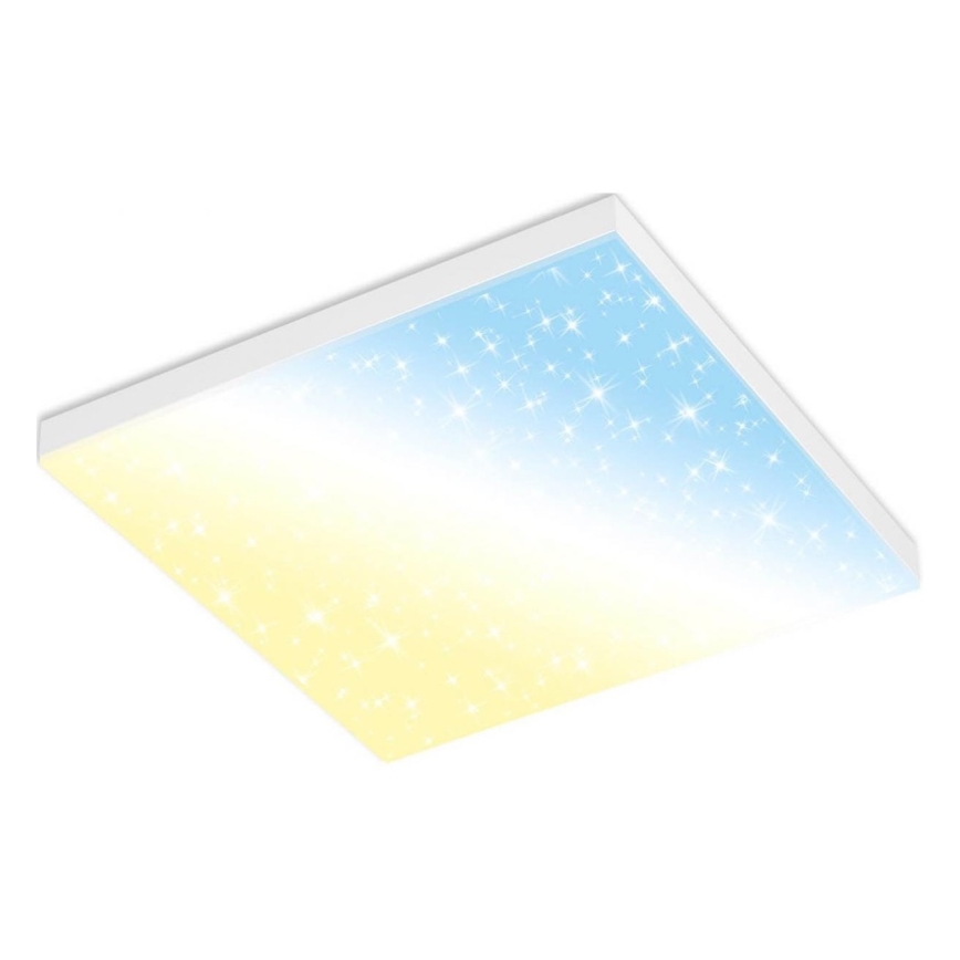 Brilo - Plafonnier à intensité variable FRAMELESS LED/24W/230V 3000-6500K Wi-Fi Tuya + télécommande