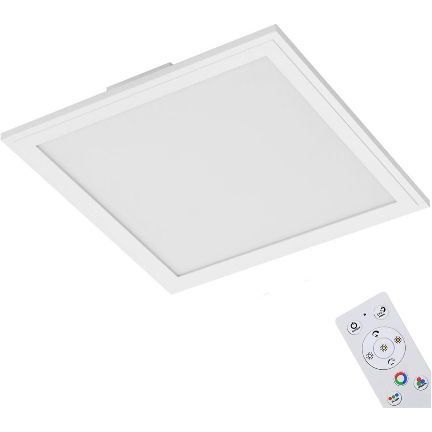 Brilo - Plafonnier à intensité variable LED RGB COLOUR LED/15W/230V 3000-6500K + télécommande