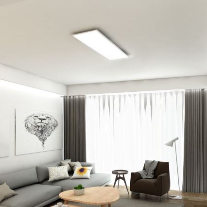 Brilo - Plafonnier à intensité variable SLIM LED/24W/230V 3000-6500K 100x25 cm + télécommande