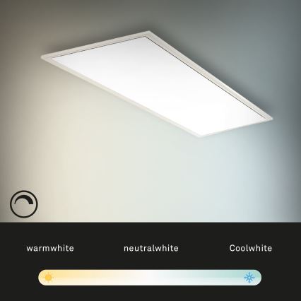 Brilo - Plafonnier à intensité variable SLIM LED/24W/230V 3000-6500K 100x25 cm + télécommande