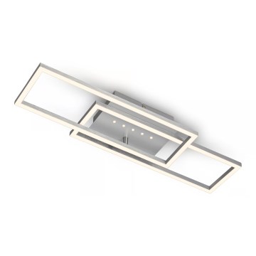 Brilo - Plafonnier LED à intensité variable LED/30W/230V 3000K chrome mat