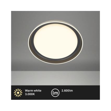 Brilo - Plafonnier LED IJUS LED/24W/230V 3000K Ø 43 cm