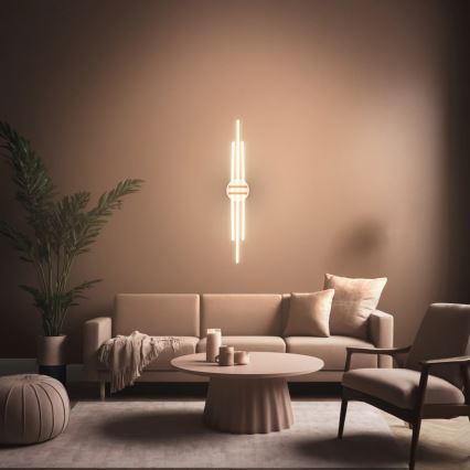 Brilo - Plafonnier LED TINKA LED/30W/230V 3000K cuivré