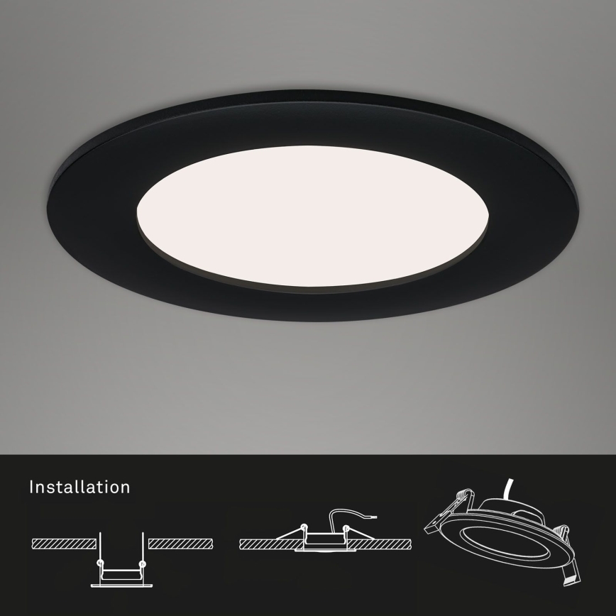 Brilo - SET 3x LED-Deckenleuchte für das Badezimmer FLAT LED/7W/230V IP44