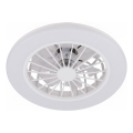 Brilo - Ventilateur de plafond LED dimmable PAFO LED/24W/230V 3000-6500K blanc + télécommande