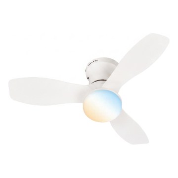 Brilo - Ventilateur de plafond LED dimmable PAN LED/15W/230V 3000-6500K blanc + télécommande