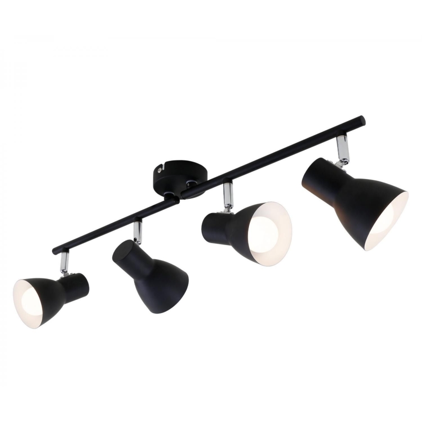 Briloner 10698890 - Faretto 4xE14/25W/230V nero