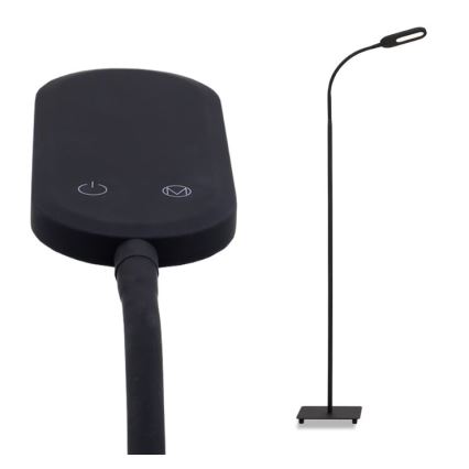 Briloner 1297-015 - Lampadaire flexible à intensité variable LED/6,6W/230V 3000K/4000K/6000K