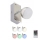 Briloner 2040-012 - Spot LED RGB dimmable LED/3,3W/230V + télécommande