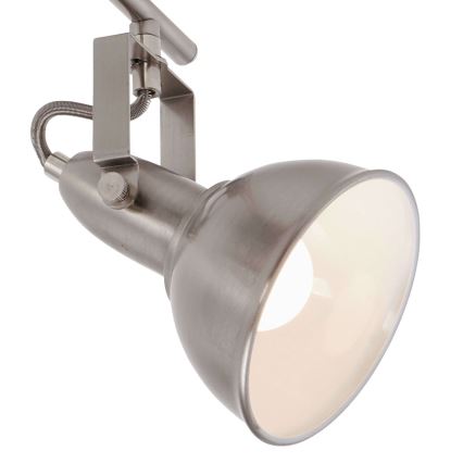 Briloner 2049-042 - Spot 4xE14/40W/230V argenté