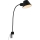 Briloner 2079-015 - Lampada flessibile a parete 1xE27/10W/230V nero