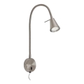 Briloner 2082-012 - Flexible LED-Wandleuchte COMFORT LIGHT 1xGU10/5W/230V mattchrom