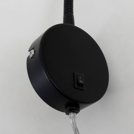 Briloner 2082-015 - Applique a LED COMFORT LIGHT 1xGU10/5W/230V nero