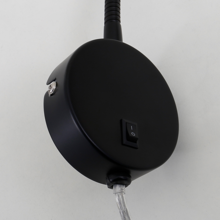 Briloner 2082-015 - Applique a LED COMFORT LIGHT 1xGU10/5W/230V nero